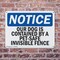 Signmission Our Dog Is Contained By A Pet-Safe Invisible Fence, 10 in W x Rectangle, Plastic OS-2PACK-NS-P-710-L-17064 - alternate 5